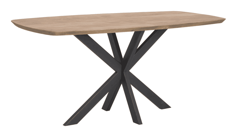 DTP Home Deens Ovale Eettafel Evo Teakhout, 200 x 90cm - Naturel