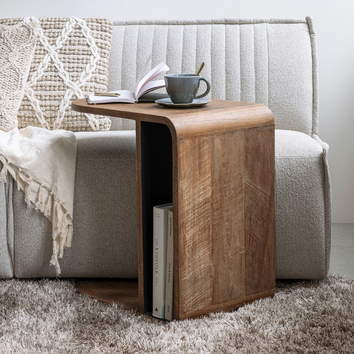 DTP Home Laptoptafel Evo Teakhout, 55 x 35cm - Bruin
