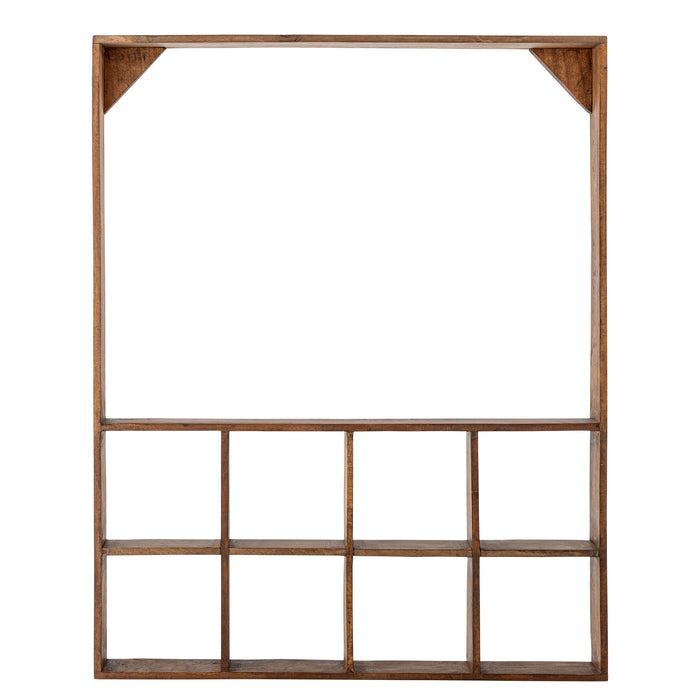Bloomingville Wandrek Marino Gerecycled Hout, 88 x 70cm - Bruin