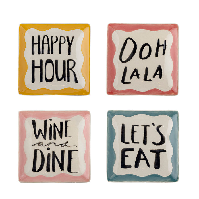 Bloomingville Bord Soline Set van 4 stuks - Meerkleurig