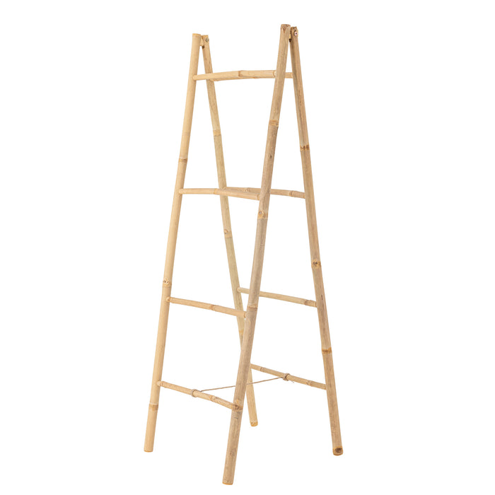 Bloomingville Staand Handdoekenrek Saye Bamboe, 138cm hoog - Naturel
