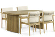 Santika Suka/Falcon 180 cm dining tuinset 5-delig - 22948