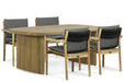 Santika Suka/Falcon 180 cm dining tuinset 5-delig - 22951