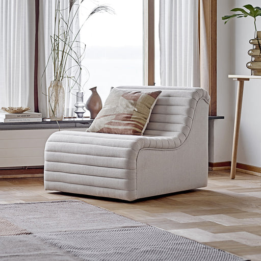 Bloomingville Fauteuil Allure - Naturel - ThatLyfeStyle