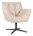 LABEL51 Draaifauteuil Ian Bouclé - Naturel
