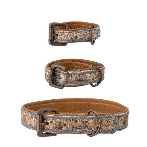 Bloomingville Hondenhalsband Imola Set van 3 stuks - Blauw - ThatLyfeStyle