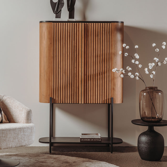 Tower Living Opbergkast Palazzo Teakhout, 160 x 105cm - Bruin