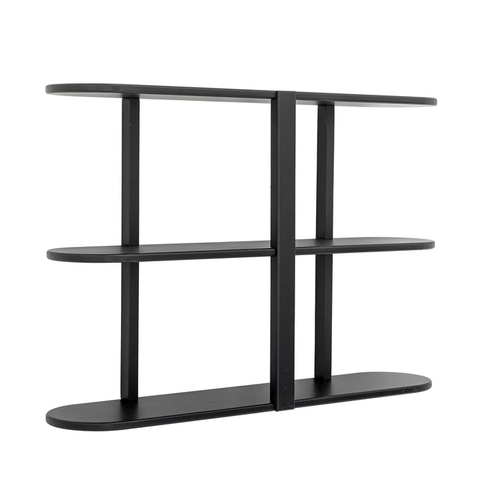 Bloomingville Wandrek Vicente Hout, 55 x 80cm - Zwart