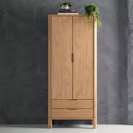 DTP Home Opbergkast Forte Teakhout, 190 x 80cm - Bruin