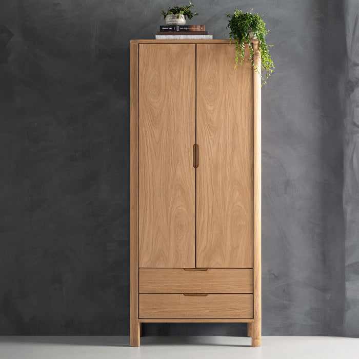 DTP Home Opbergkast Forte Teakhout, 190 x 80cm - Bruin