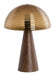 Light & Living Tafellamp Mueda 43cm - Bruin