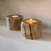 MUST Living Kaarshouder Fossil Set van 2 stuks - Beige