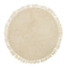 Bloomingville Rond Vloerkleed Lenea Wol, 110cm - Naturel