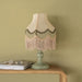 By-Boo Tafellamp Fringaloo Katoen en jute - Groen