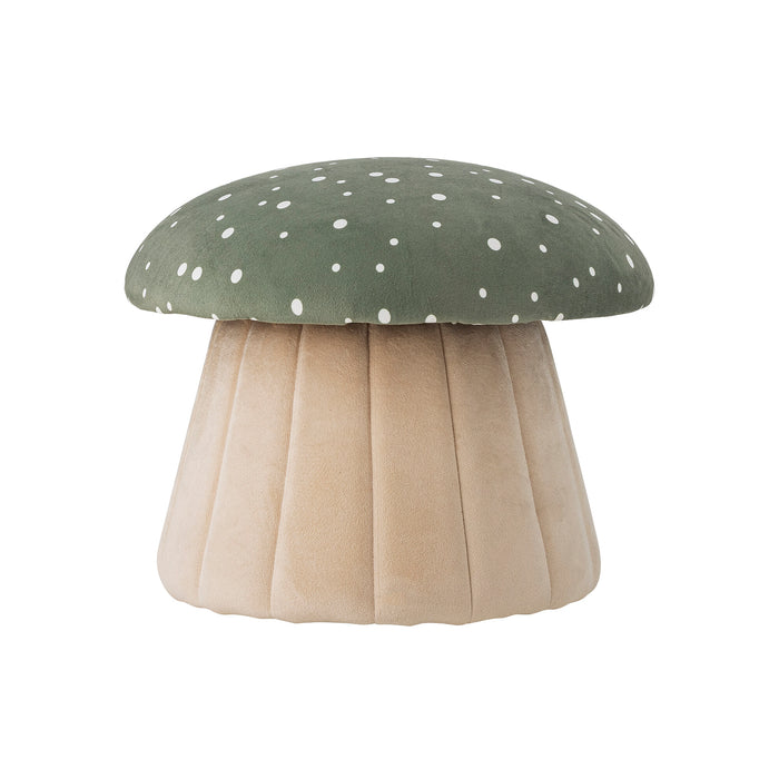 Bloomingville MINI Poef Lue Paddenstoel, 37cm - Groen