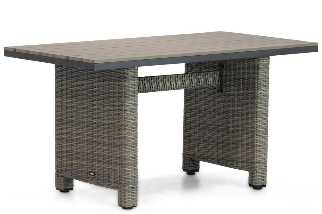 Garden Collections Lusso lounge/dining tuintafel 130 x 70 cm