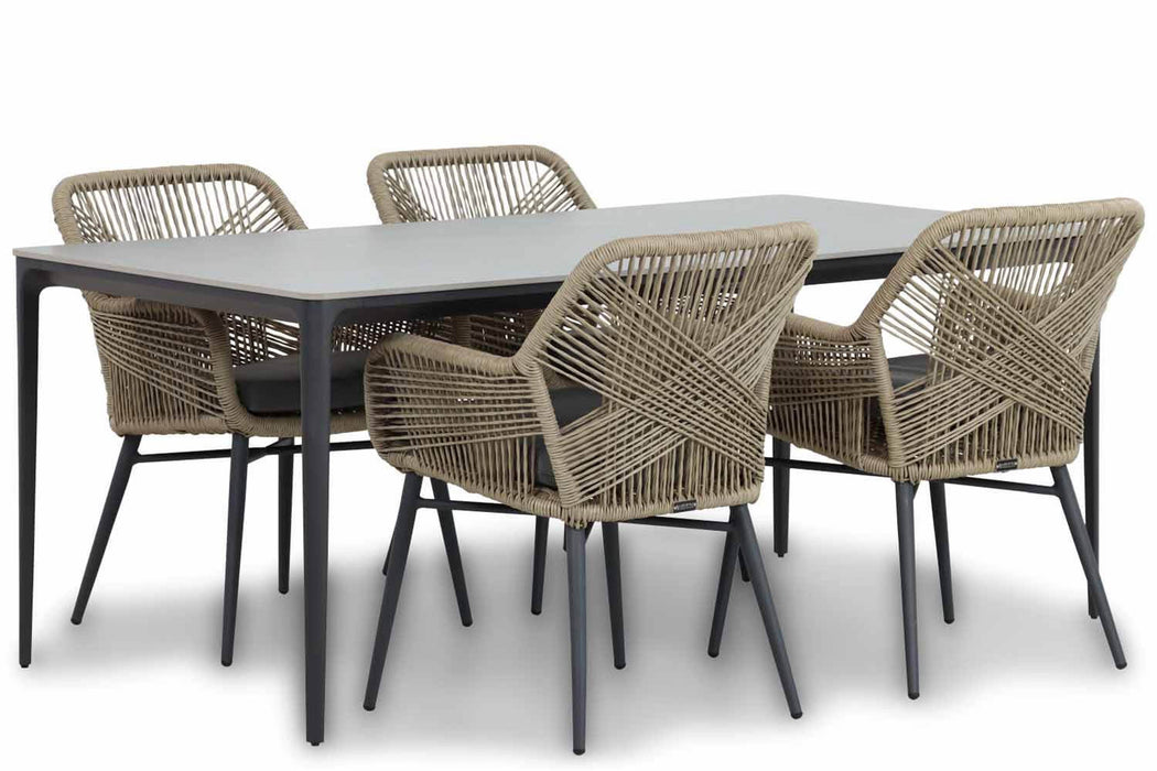 Lifestyle Advance/Gianna 180 cm dining tuinset 5-delig - 19321