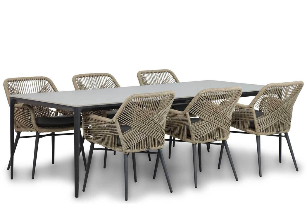 Lifestyle Advance/Gianna 240 cm dining tuinset 7-delig - 19322