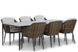 Coco Olivine/Gianna 240 cm dining tuinset 7-delig