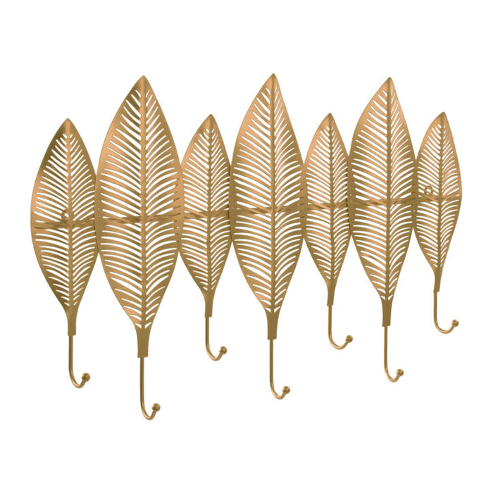 QUVIO Wandkapstok – 7 Veren en 7 haken - ThatLyfeStyle