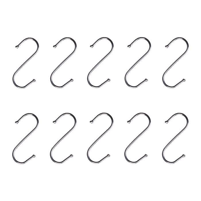 QUVIO Ophanghaken - Zilver - 6,5 cm (h) - 10 stuks