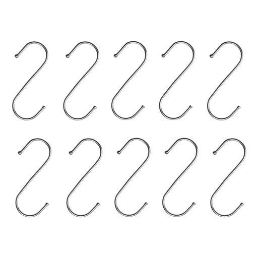 QUVIO Ophanghaken - Zilver - 9,5 cm (h) - 10 stuks