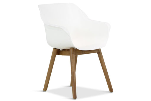 Hartman Sophie dining tuinstoel met teakpoot - 1317