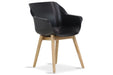 Hartman Sophie dining tuinstoel met teakpoot - 1320
