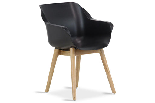 Hartman Sophie dining tuinstoel met teakpoot - 1320