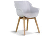 Hartman Sophie dining tuinstoel met teakpoot - 1319