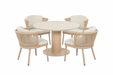 Hartman Toledo/Girona 120 cm dining tuinset 5-delig