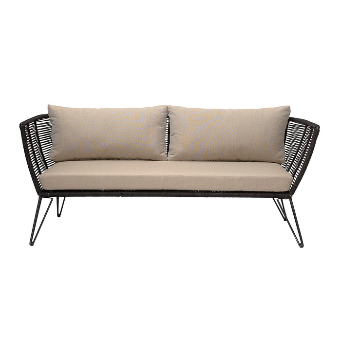 Bloomingville Tuinbank Mundo 175cm - Zwart