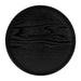 QUVIO Houten dienblad rond - Diameter 36 cm - Zwart