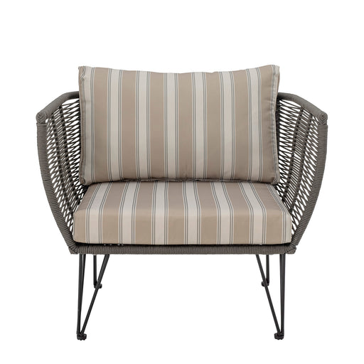 Bloomingville Outdoor Fauteuil Mundo Metaal en touw - Groen