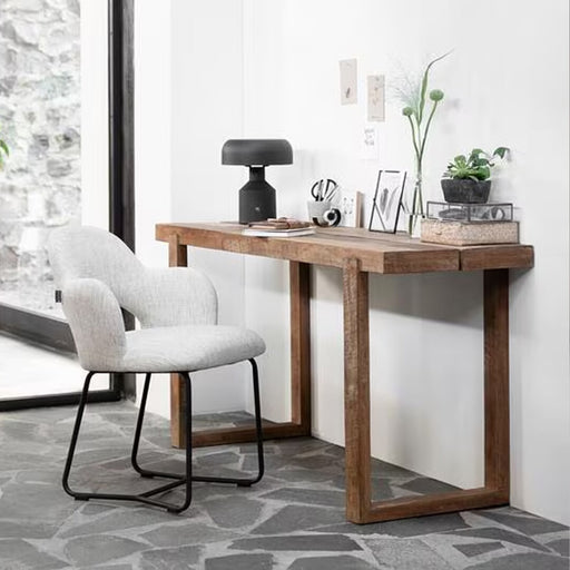 DTP Home Sidetable / Bureau Icon Teakhout, 150 x 50cm - Naturel - ThatLyfeStyle