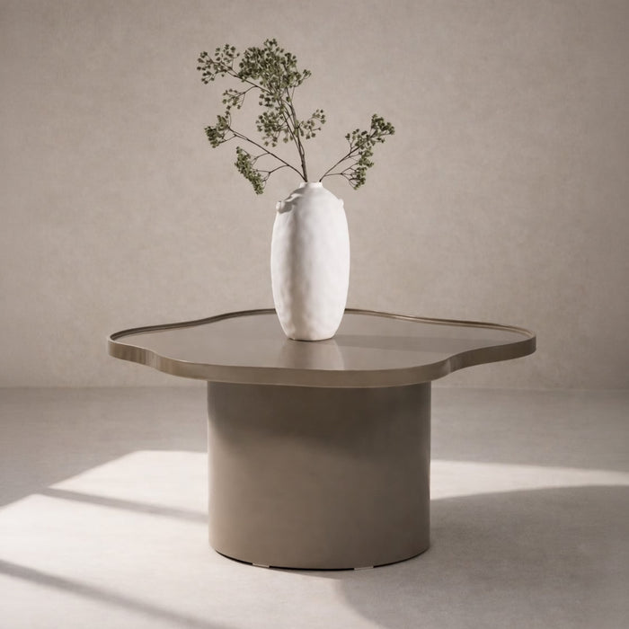 Nohr Organische Salontafel Ilene 90cm - Bruin - ThatLyfeStyle