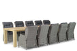 Garden Collections Edingburgh/Brighton 400 cm dining tuinset 11-delig