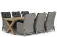 Garden Collections Kingston/Oregon 240 cm dining tuinset 7-delig