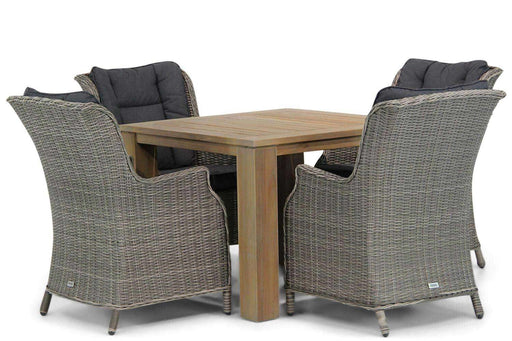 Garden Collections Aberdeen/Brighton 100 cm dining tuinset 5-delig