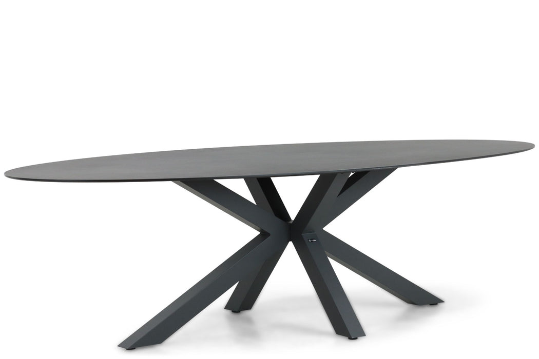 Santika Ellisse dining tuintafel 280 x 118 cm