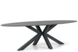 Santika Ellisse dining tuintafel 280 x 118 cm
