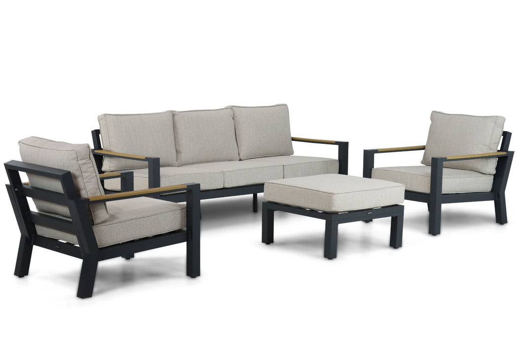 Lifestyle Bilbao stoel-bank loungeset 4-delig - 23184