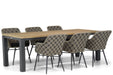 Lifestyle Crossway/Veneto 230 cm dining tuinset 7-delig - 9983