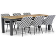 Lifestyle Crossway/Veneto 230 cm dining tuinset 7-delig - 9934