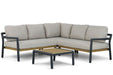 Santika Aulia hoek loungeset 4-delig - 24684