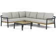 Santika Aulia hoek loungeset 5-delig - 23242