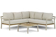 Santika Aulia hoek loungeset 4-delig - 24685