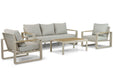 Lifestyle Lezo stoel-bank loungeset 4-delig - 23190