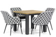 Lifestyle Crossway/Veneto 90 cm dining tuinset 5-delig - 9932
