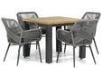 Lifestyle Advance/Veneto 90 cm dining tuinset 5-delig - 10133